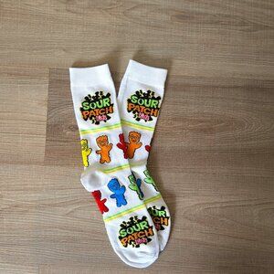 NWOT Unisex Adult Sour Patch Kids Socks